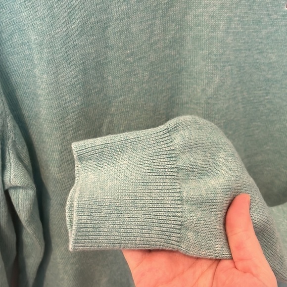 Vineyard Vines Lightweight Cotton Cashmere Blend Sweater Size Large - Picture 4 of 5